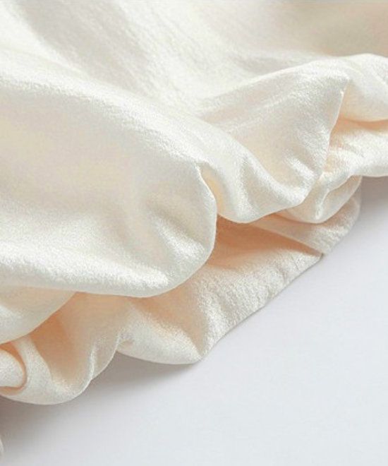 フレンチランタンスリーブワンピース