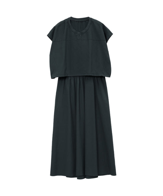 フレンチスリーブ2ピースワンピース