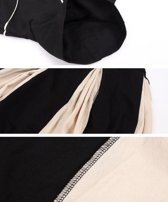 ドッキングプリーツワンピース