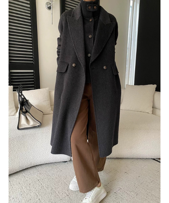 ウールコート+ベスト2ピースセット