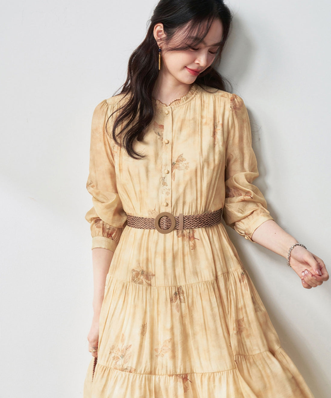 クラシックボヘミアンワンピース