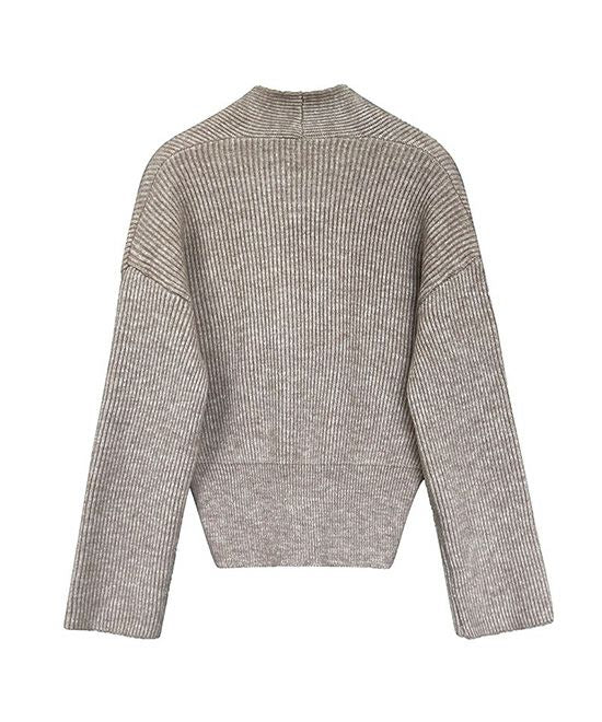 クロスラッピング Vネックニット LUXI