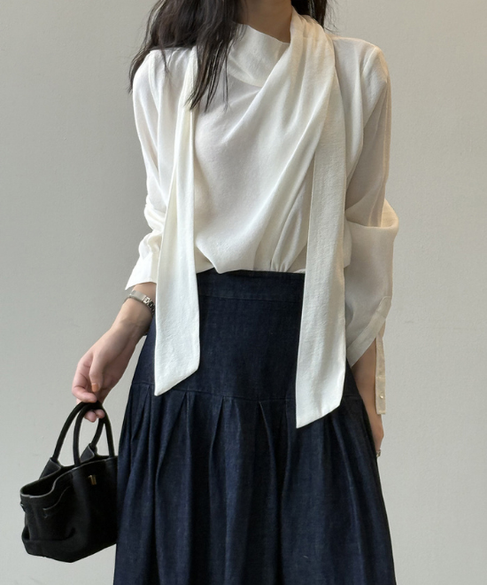 ハイエンドドレープシャツ