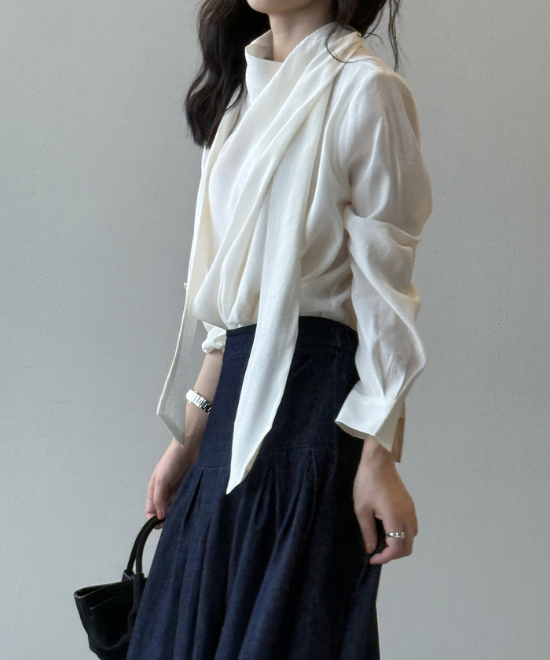 ハイエンドドレープシャツ