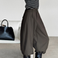 ハイウエストワイドレッグパンツ