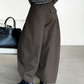 ハイウエストワイドレッグパンツ