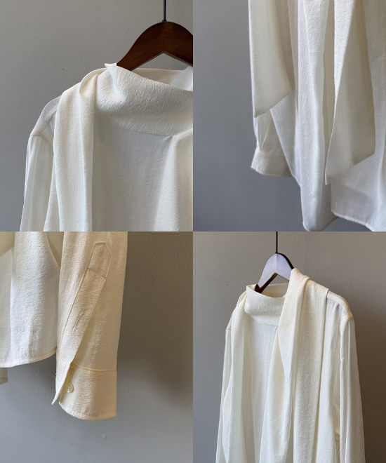 ハイエンドドレープシャツ