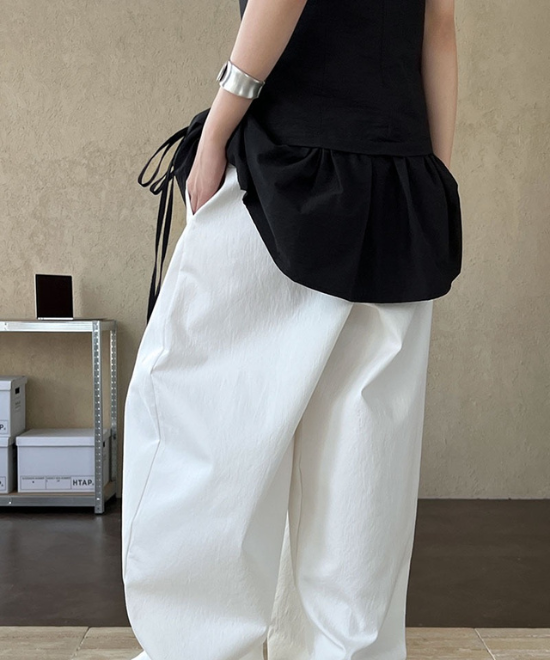 フリルヘムキャミトップス