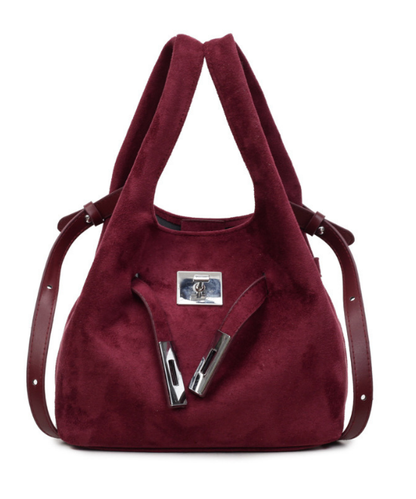 コーデュロイ2WAYバケットバッグ