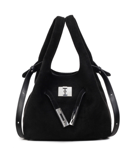 コーデュロイ2WAYバケットバッグ