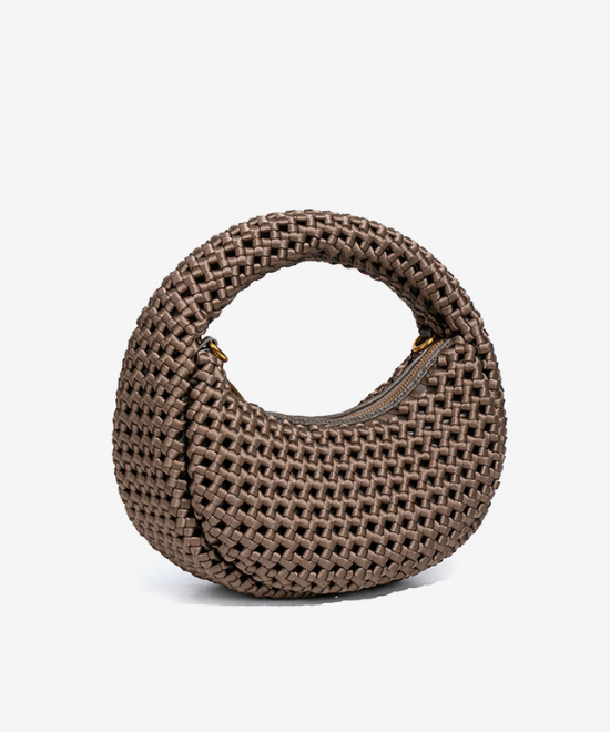 ノットテクスチャーワンショルダークロスバッグ