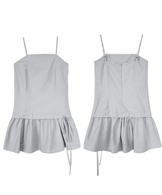 フリルヘムキャミトップス