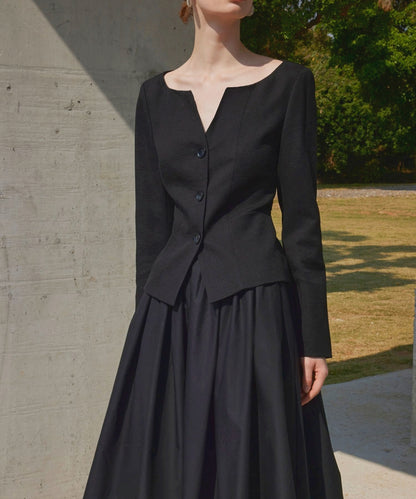 フロントカットデザインジャケット