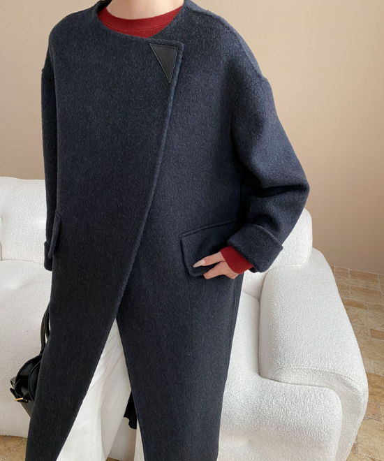 ハイエンドセンスノーカラーコート