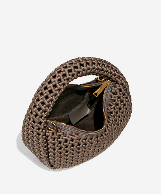 ノットテクスチャーワンショルダークロスバッグ