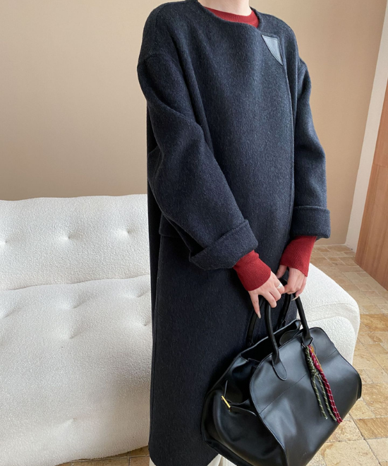 ハイエンドセンスノーカラーコート