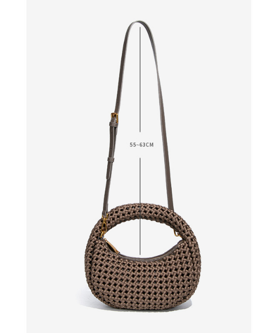 ノットテクスチャーワンショルダークロスバッグ