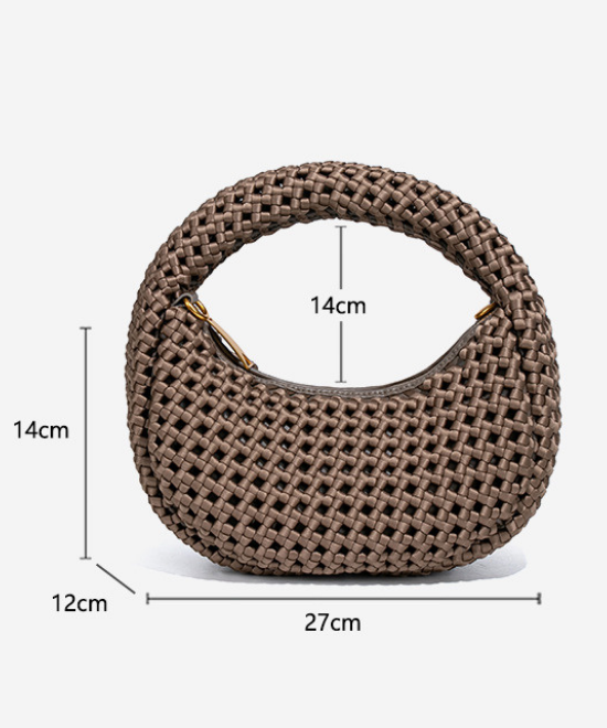 ノットテクスチャーワンショルダークロスバッグ