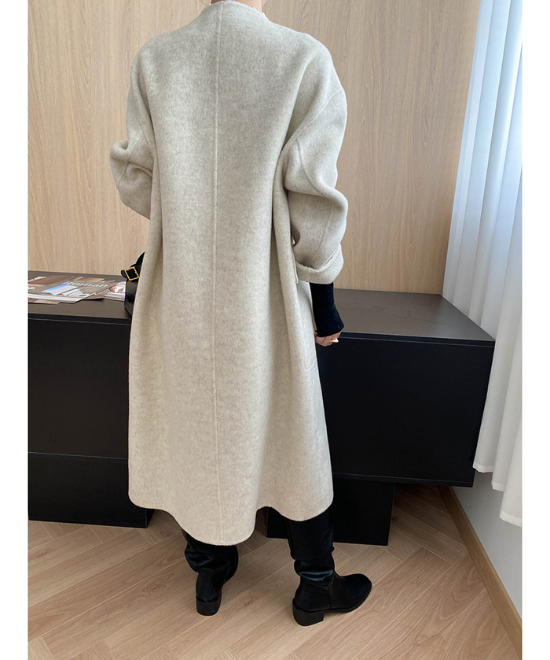 ハイエンドセンスノーカラーコート