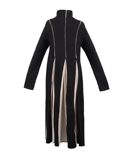 ドッキングプリーツワンピース