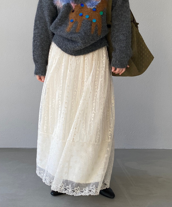 ドッキングレースAラインフレアスカート