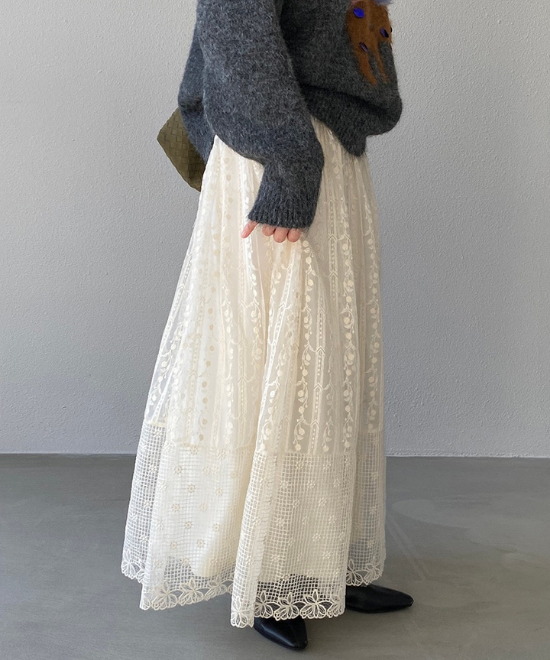 ドッキングレースAラインフレアスカート