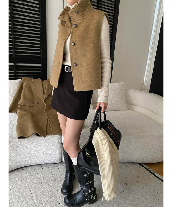 ウールコート＋ベスト2ピースセット