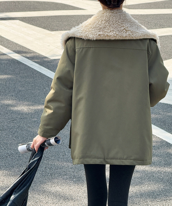 ビッグラペルボアジャケット