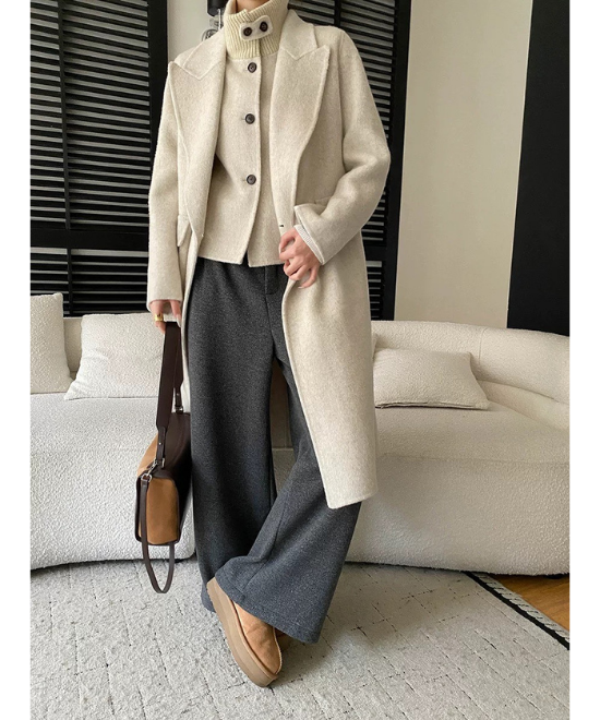 ウールコート＋ベスト2ピースセット