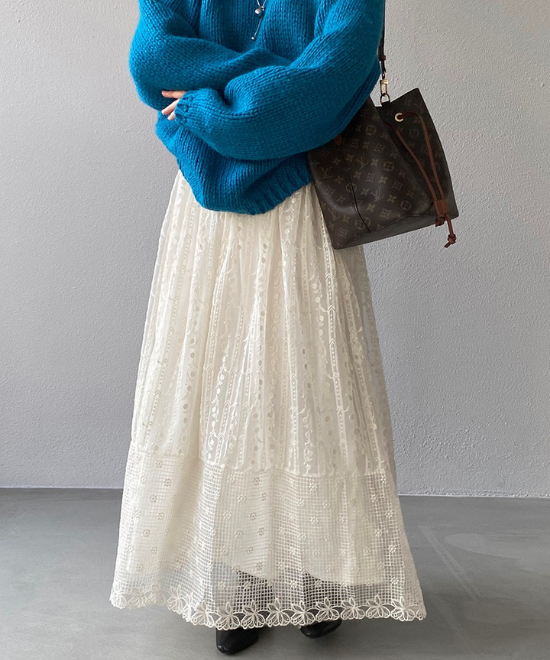 ドッキングレースAラインフレアスカート
