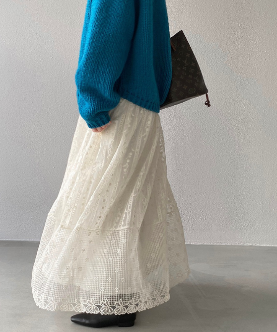 ドッキングレースAラインフレアスカート