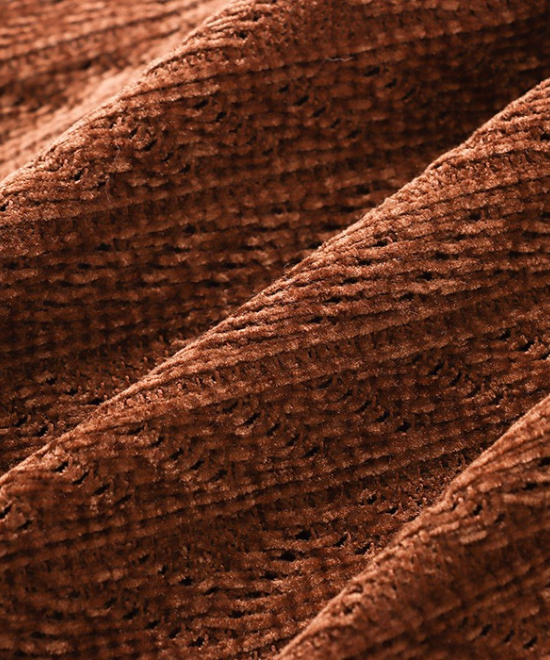 レース編みハイウエストロングスカート