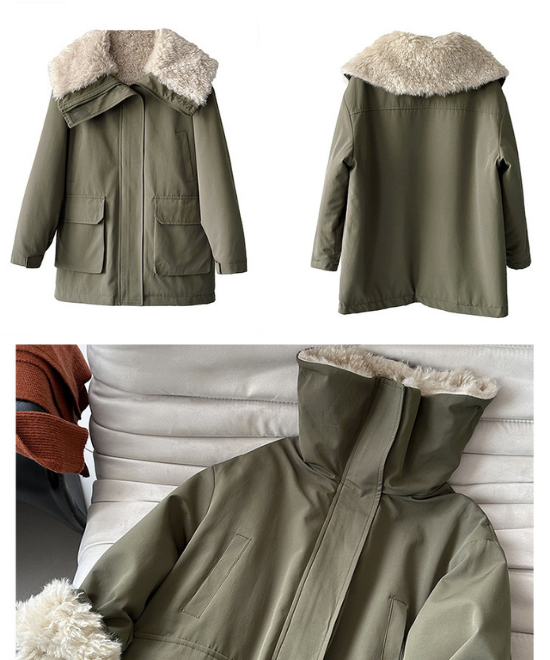 ビッグラペルボアジャケット