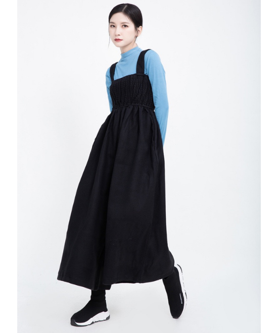 ワイドレッグギャザーサロペットパンツ – weMALL ワイドレッグギャザーサロペットパンツ – weMALL