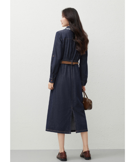 クラシックデニムワンピース