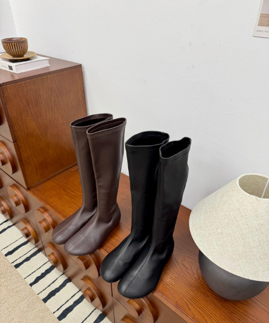 ソフトフラットニーハイブーツ