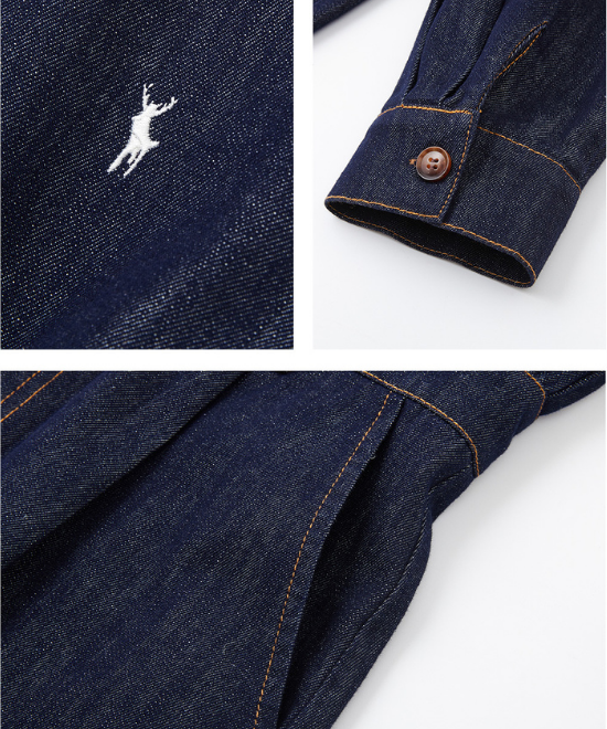 クラシックデニムワンピース