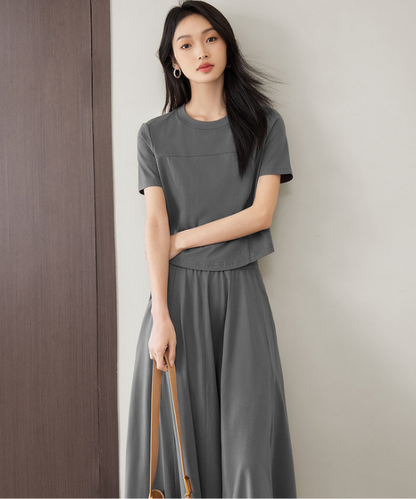 セットアップTシャツ・ロングフレアスカート – weMALL セットアップTシャツ・ロングフレアスカート – weMALL