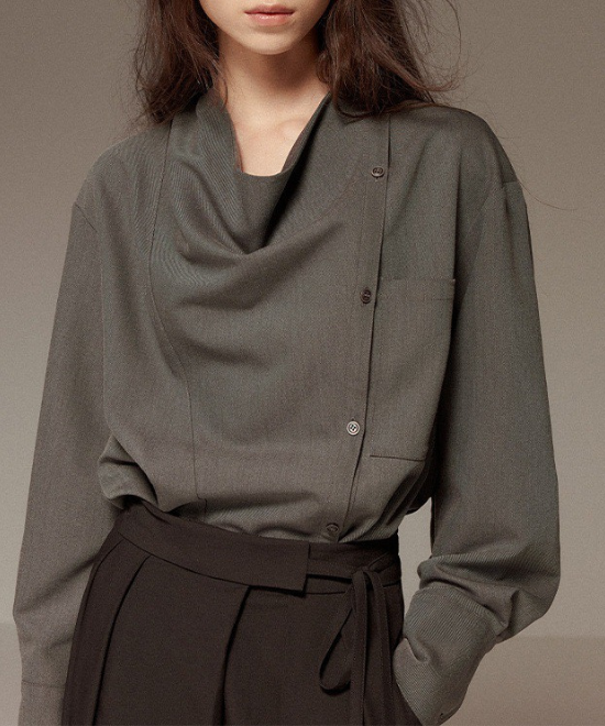 デザインリラックスカラーシャツ