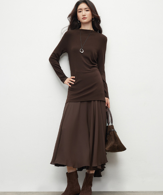 シフォンドッキングワンピース