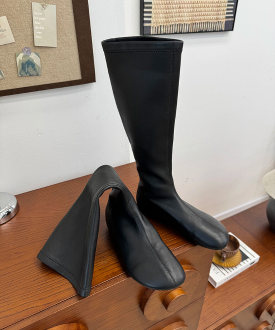 ソフトフラットニーハイブーツ