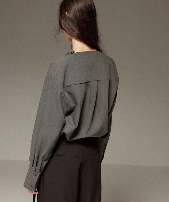 デザインリラックスカラーシャツ