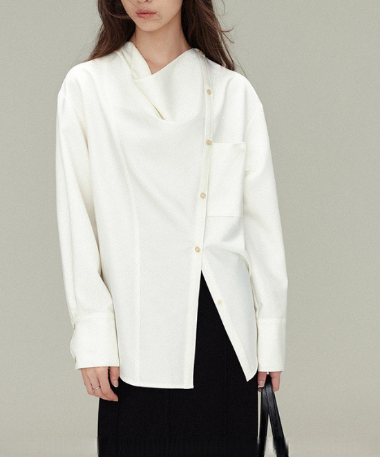 デザインリラックスカラーシャツ