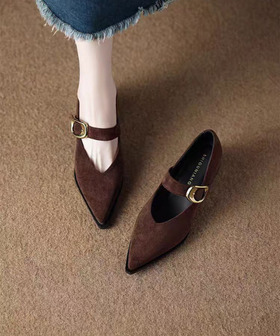 ポインテッドトゥメリージェーン