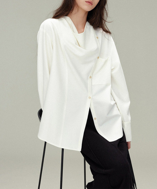 デザインリラックスカラーシャツ