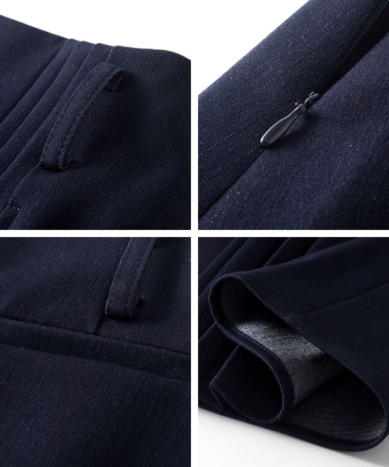 セットアップ対応ダブルツイストデニムジャケット