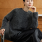 モヘアウールルーズシルエットセーター