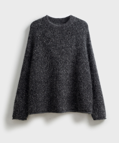 モヘアウールルーズシルエットセーター