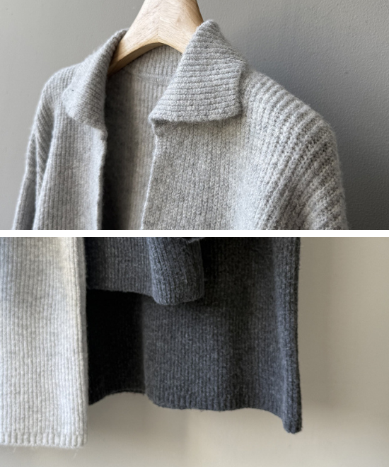 ディープVラペルニットセットアップ