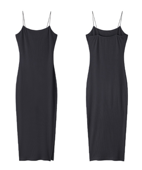 シアーキャミレイヤーワンピース